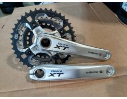 Használt Shimano Deore XT integrált hajtómű 