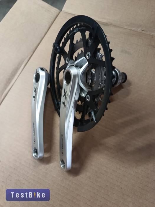 Használt Shimano Deore XT integrált hajtómű 3x9