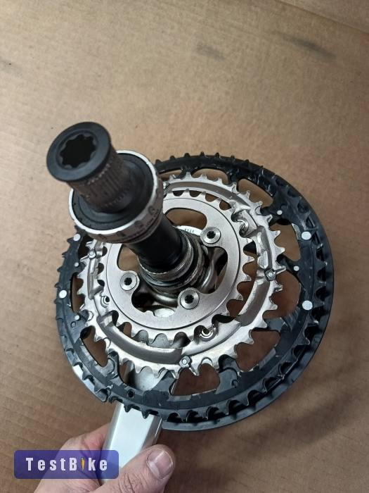 Használt Shimano Deore XT integrált hajtómű 3x9