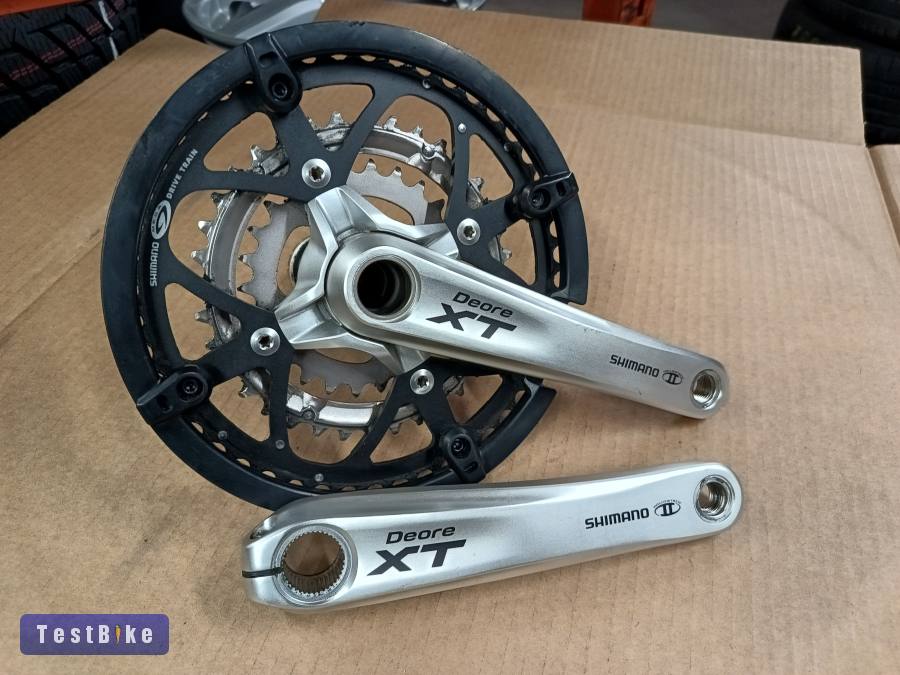 Használt Shimano Deore XT integrált hajtómű 3x9