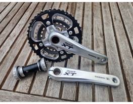 Használt Shimano Deore XT M770 eladó hajtókar