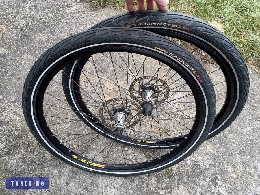 Használt Shimano Deore XT Mavic kerék szett 26"