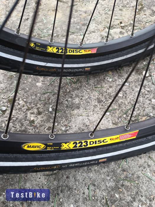 Használt Shimano Deore XT Mavic kerék szett 26"