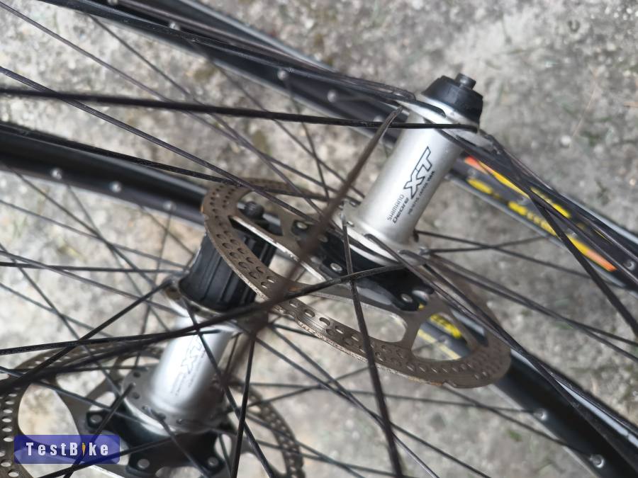 Használt Shimano Deore XT Mavic kerék szett 26"