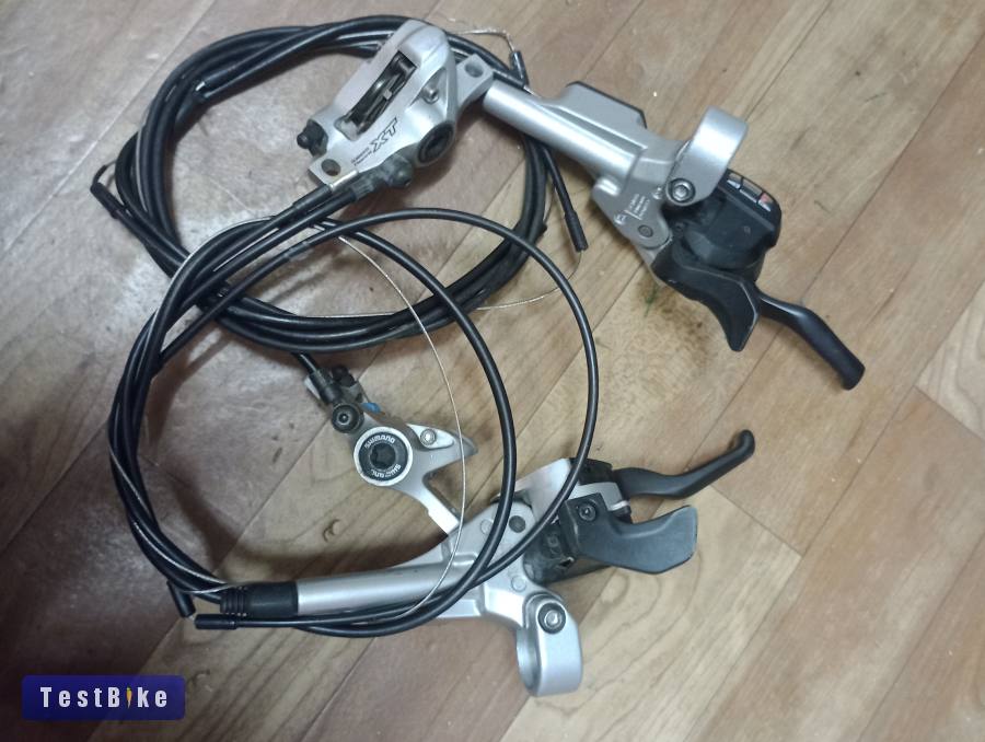 Használt Shimano Deore XT tárcsafék váltókkal 3x9