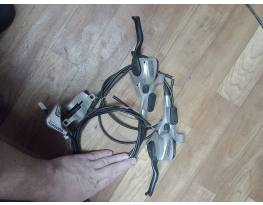 Használt Shimano Deore XT tárcsafék váltókkal 3x9