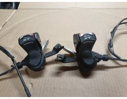 Használt Shimano Deore XT váltókar 3x9