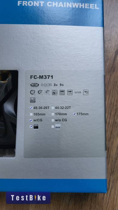 Új Shimano FC-M371