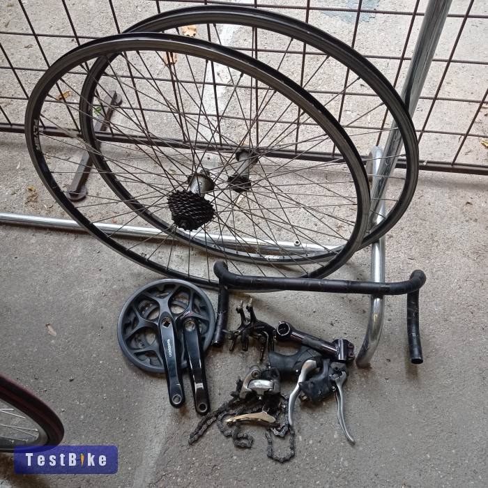 Használt Shimano komplett szett eladó