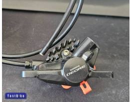 Használt Shimano M6000 Icetec féknyereg és fékcső eladó