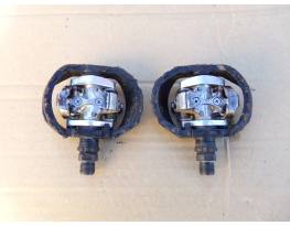Használt Shimano PD-M424 patent pedál (SPD) jó állapotban . 