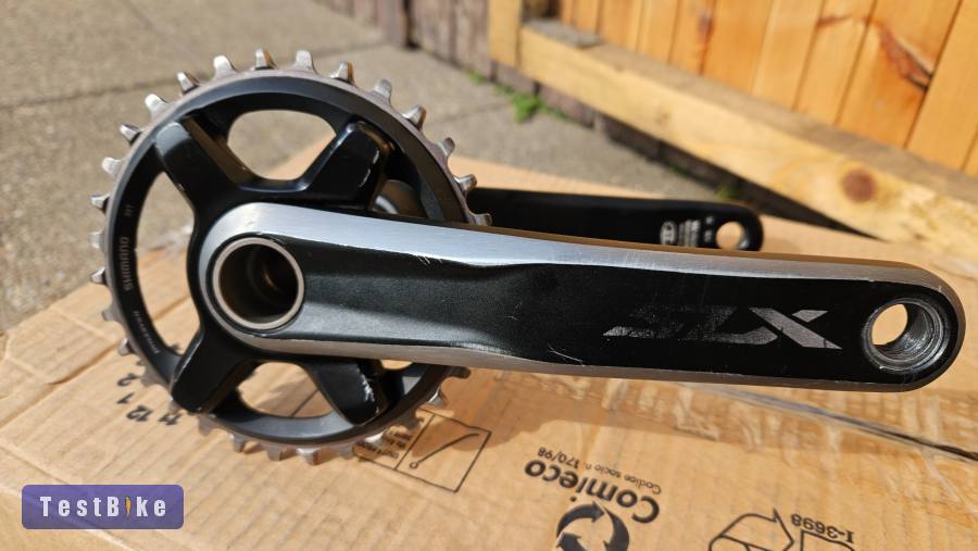 Shimano SLX FC-M7000 ("2x11" + 1x, 170, kis hibával)