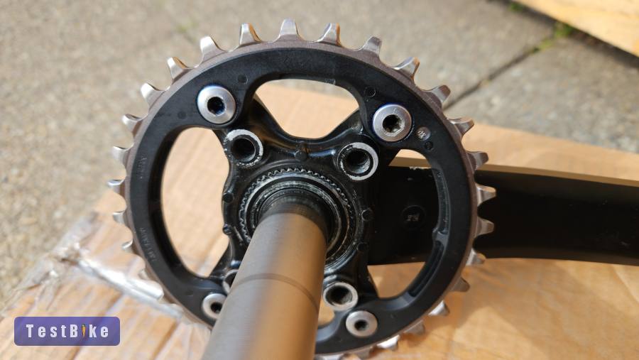 Shimano SLX FC-M7000 ("2x11" + 1x, 170, kis hibával)