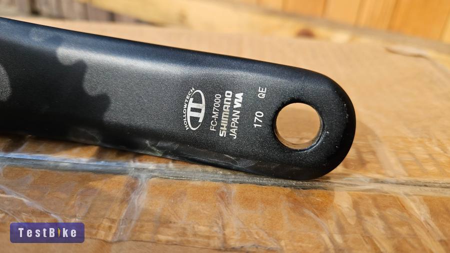 Shimano SLX FC-M7000 ("2x11" + 1x, 170, kis hibával)