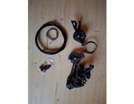 Használt Shimano SLX hátsó váltó RD-M7100 és váltókar eladó hátsó váltó