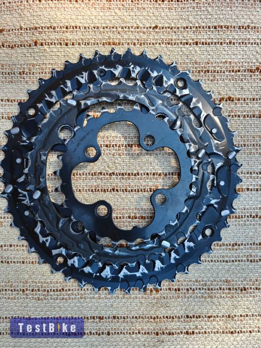 Használt Shimano SLX-LX 3x10-es hajtás és váltás eladó