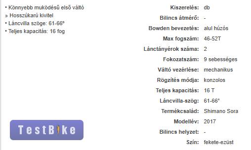 Használt Shimano Sora eladó