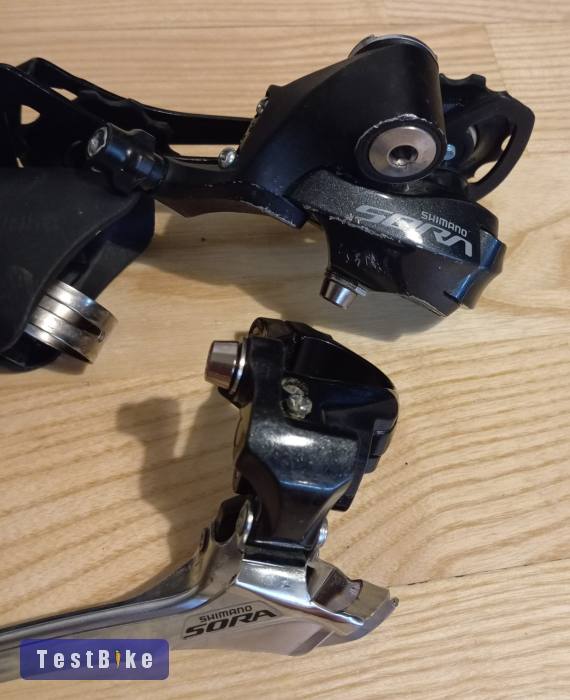 Használt Shimano Tiagra/Sora szett, 10 sebességes