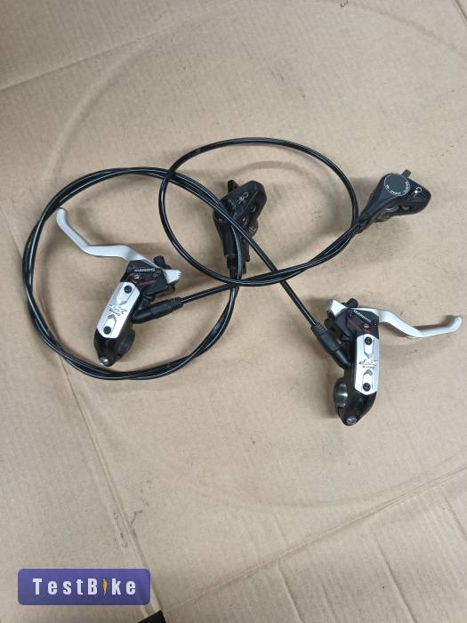 Használt Shimano XT hidraulikus tárcsafék szett 