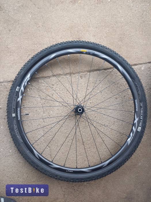 Használt Shimano XTR 980 karbon kerékszett gumival