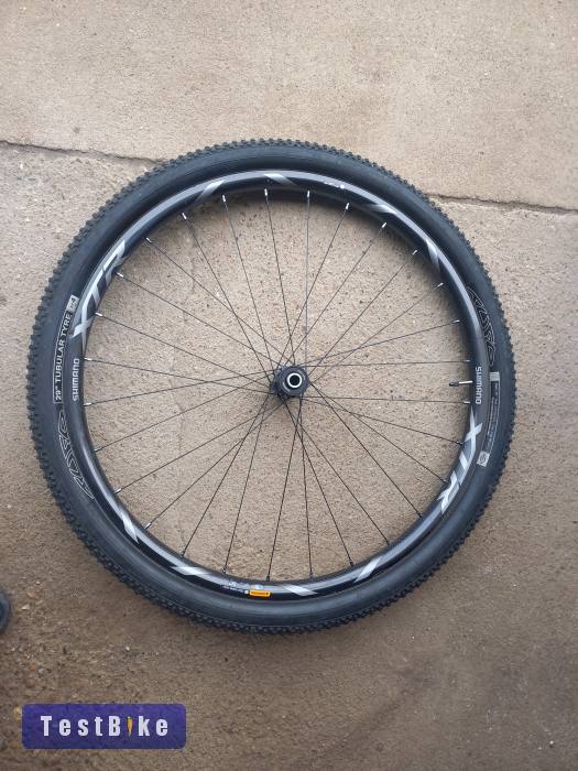 Használt Shimano XTR 980 karbon kerékszett gumival