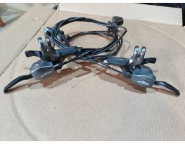 Használt Shimano XTR tárcsafék váltókkal 3x9