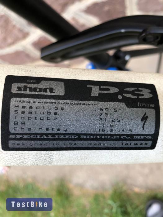 Használt Specialized P.3 “S” váz