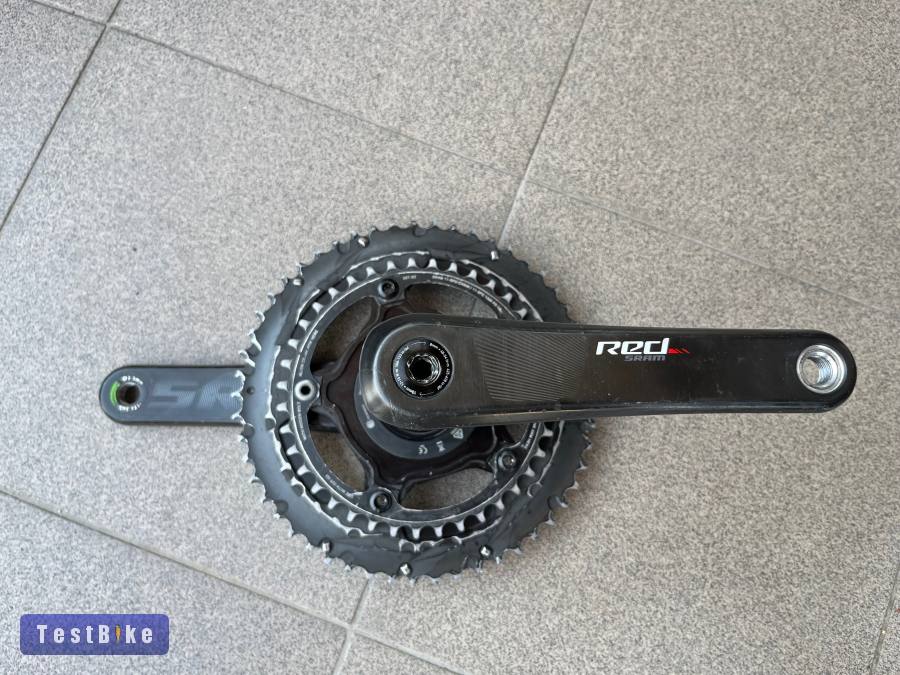 Használt Sram Red Quarq Dzero wattmérős hatómű