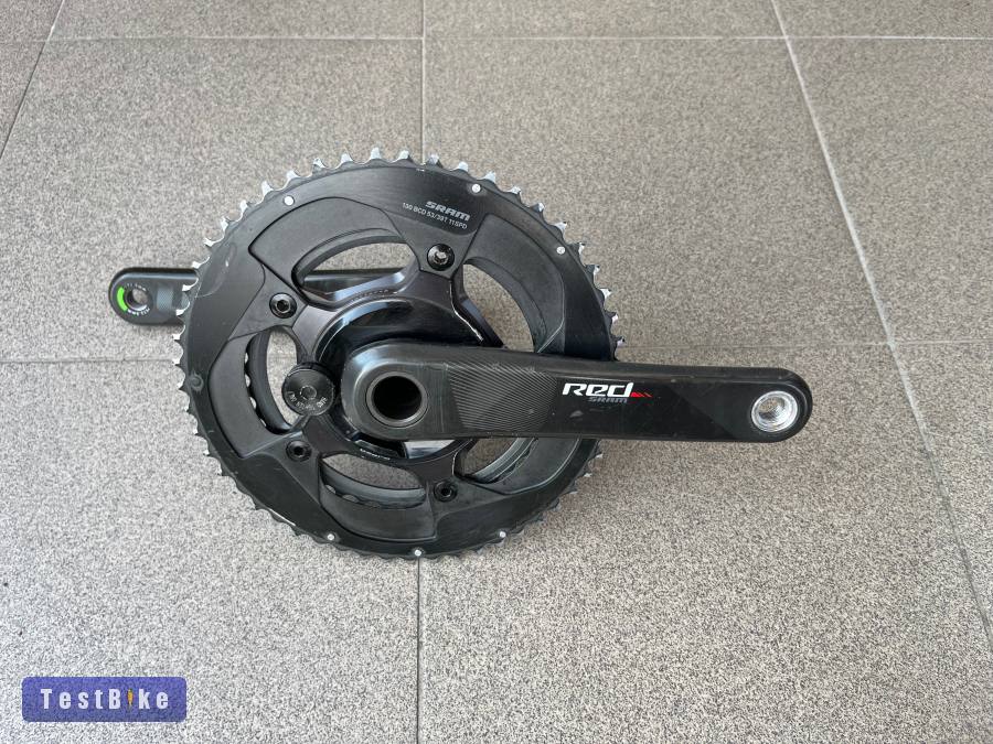 Használt Sram Red Quarq Dzero wattmérős hatómű