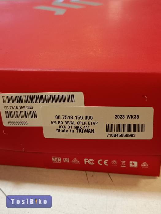 Új Sram Rival hátsó váltó eladó