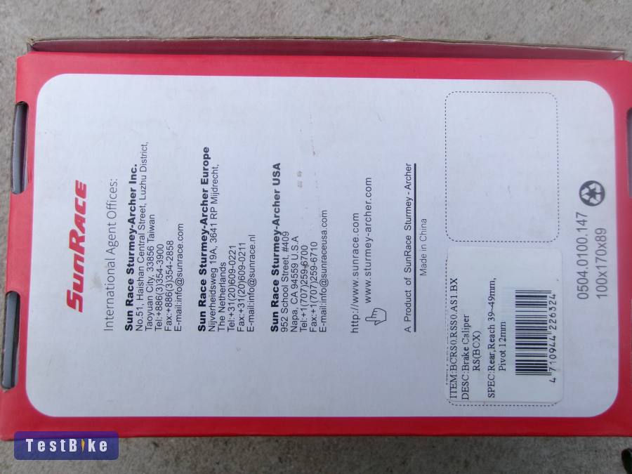 Használt Sunrace RS