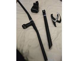 Hibátlan Pro Koryak nyeregcső, kormány, stucni szett