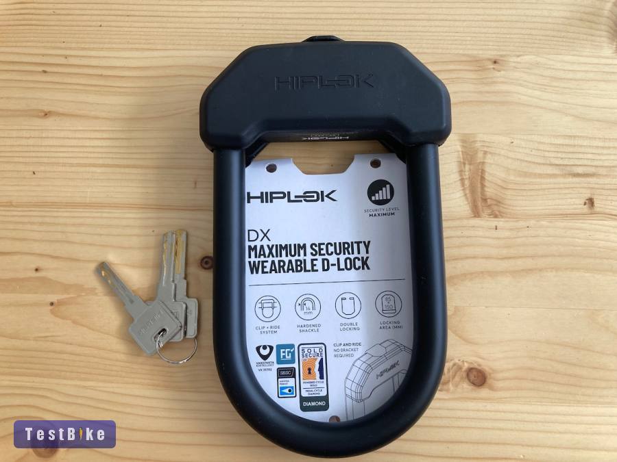 Hiplok DX U lakat Sold Secure Diamond minősítés