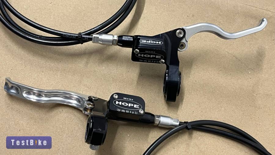 Hope M4 tárcsafékszett 4 dugattyús, e+h, újszerű állapotban.