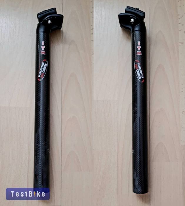 ITM karbon, alu nyeregcső. 31.6x350mm. Szép állapotú!