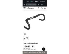 ITM x-one 400mm karbon kormány