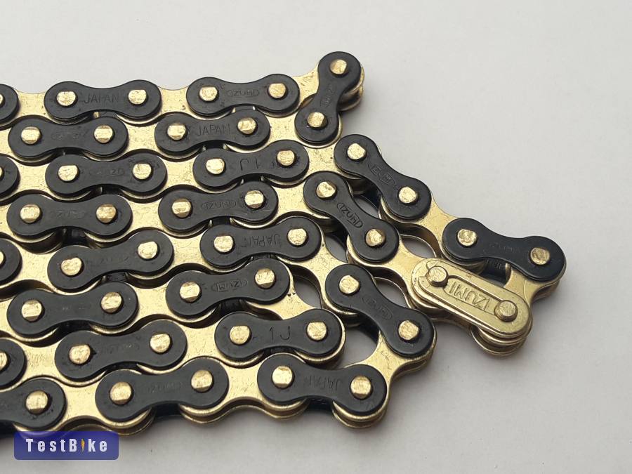 Izumi track lánc, 1/2 x 1/8, SS lánc, fixi lánc, pályalánc