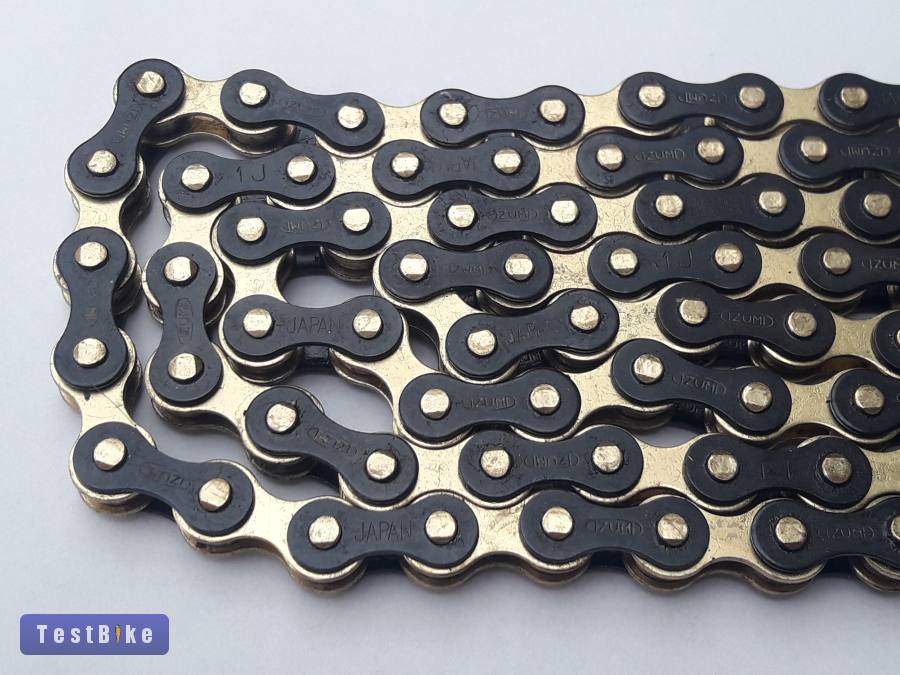 Izumi track lánc, 1/2 x 1/8, SS lánc, fixi lánc, pályalánc