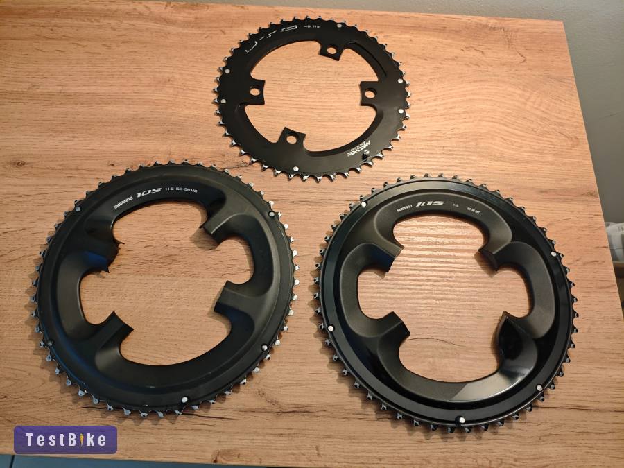 Jó állapotú Shimano 105 lánctányérok 2×11