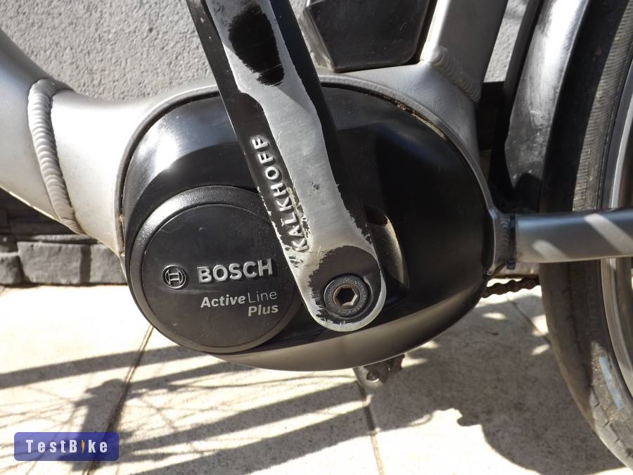 Kalkhoff E-bike, bosch motorral, agyváltós kerékkel.