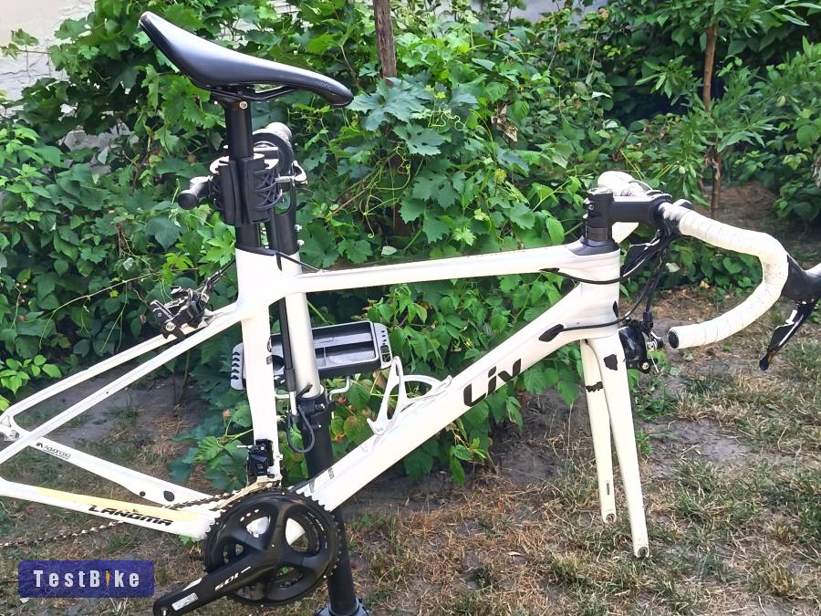 2x11Shimano 105+ Liv Langma országúti váz törött első villa!