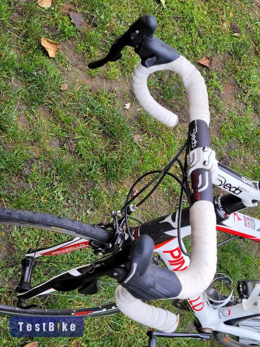 karbonvázas  XL Pinarello FP due, UCI.