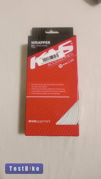 Kellys fehér kormánybandázs Új!