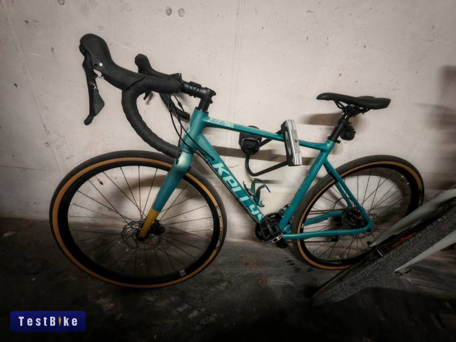 Kellys Soot X50 Mineral Teal gravel  (vázfólia+ tubeless)
