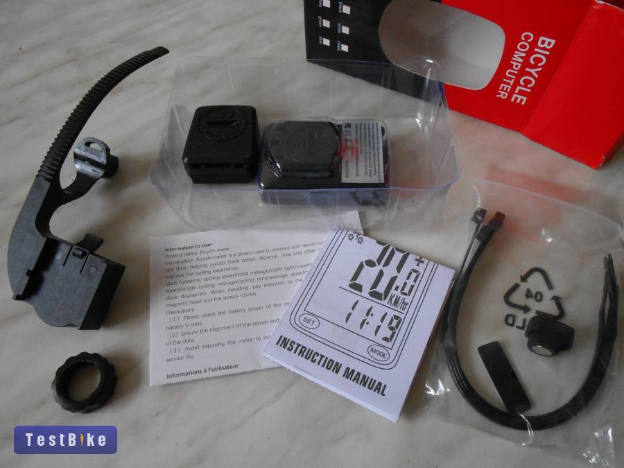 Kerékpár computer, vezeték nélküli, új!