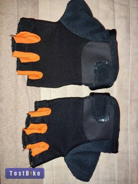 Kerékpáros kesztyű új rövid ujjas S méret