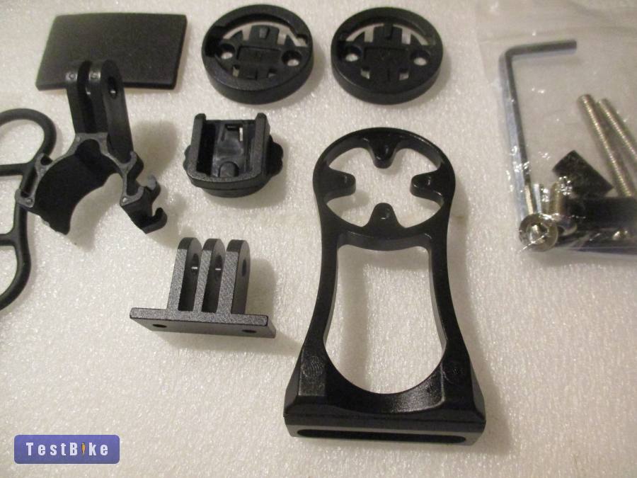 Új kerékpáros computer és GPS vagy kamera tartó