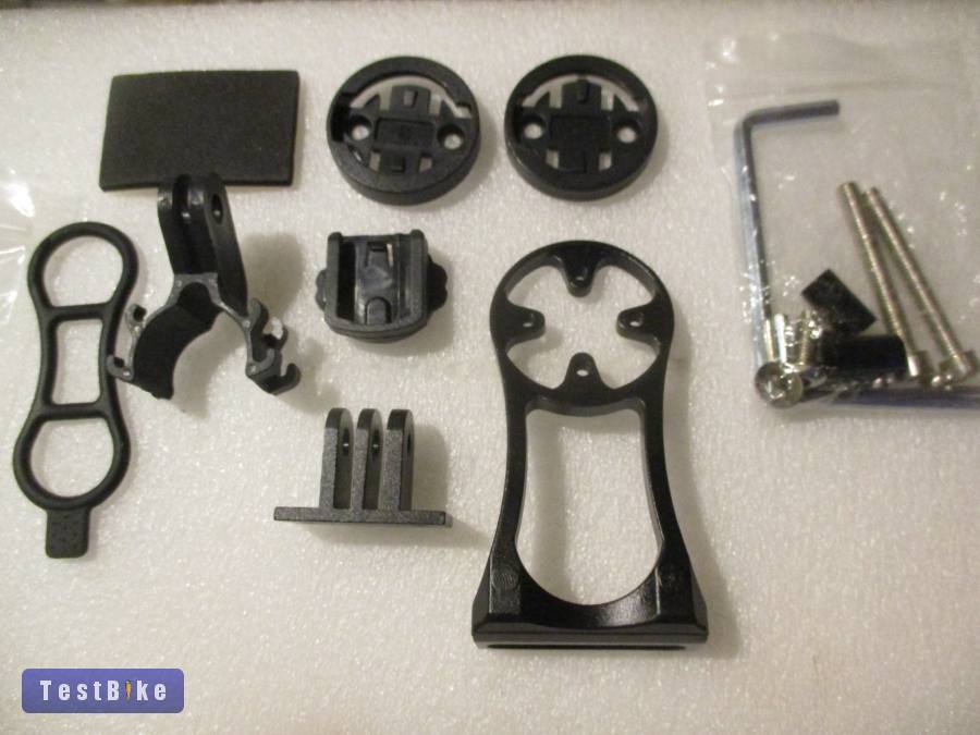 Új kerékpáros computer és GPS vagy kamera tartó