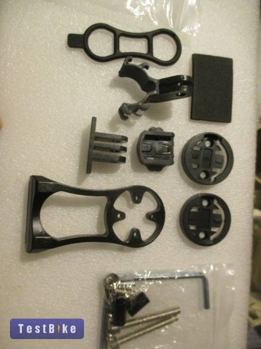 Új kerékpáros computer és GPS vagy kamera tartó