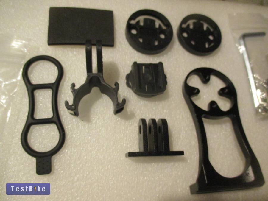 Új kerékpáros computer és GPS vagy kamera tartó